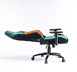 Комп'ютерне крісло з тканини Infini ERGO System G20 (2 КОЛЬОРИ)  Геймерське крісло ТКАНЕВЕ (лежаче положення), фото 3