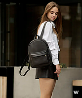 Женский рюкзак Brix MSH черный, Молодежный стильный рюкзак, Городской спортивный рюкзак