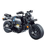 Конструктор Decool "Мотоцикл", 265 деталей, фото 6