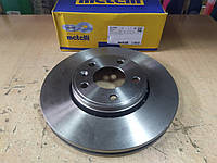 Тормозной диск передний на Renault Trafic, Opel Vivaro 1.9-2.5 2001- >; "METELLI" 23-0798 - Италия