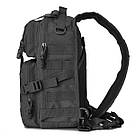Тактична сумка чоловіча на одне плече 18 л чорна Solve KT6010102, фото 6