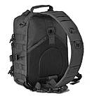 Тактична сумка чоловіча на одне плече 18 л чорна Solve KT6010102, фото 3