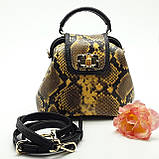 Саквояж жіночий Silver Taurus 7652 із натуральної шкіри., фото 2