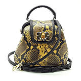 Саквояж жіночий Silver Taurus 7652 із натуральної шкіри., фото 3