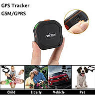 GPS трекер мини mini TK STAR 109 для ребёнка багажа авто автомобиля собак с кнопкой SOS СОС TKSTAR