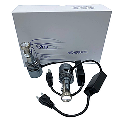 Led світлодіодні міні лінзи Bi-LED MiniLens A80 H7 5700k 7200lm 36w 12-24v