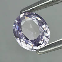 Натуральний фіолетовий Сапфір овал 6х5мм 0.77ct