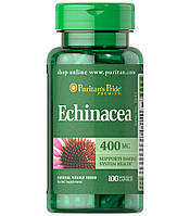 Ехінацея, імунітет, Puritan's Pride Echinacea 400 мг 100 капсул