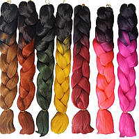 Кольорові коси канекалон (довжина 70 см)