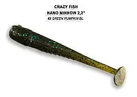 Силиконовая приманка Crazy Fish Nano Minnow 2.2" #22-55-42-6