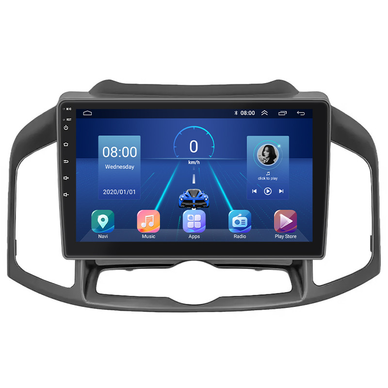 Штатна магнітола 10" Lesko для Chevrolet Captiva I Рестайлінг 2 2013-2016 6/128Gb 4G Wi-Fi GPS Top