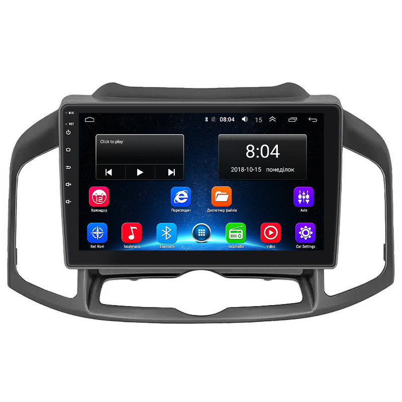 Магнітола 10" Lesko для Chevrolet Captiva I Рестайлінг 2 2013-2016 2/32Gb/ Wi-Fi Base Шевролет Каптива