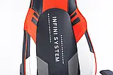Геймерське крісло Infini System G21 Компютерне крісло ( Лежаче положення + регулювання підлокітників), фото 10