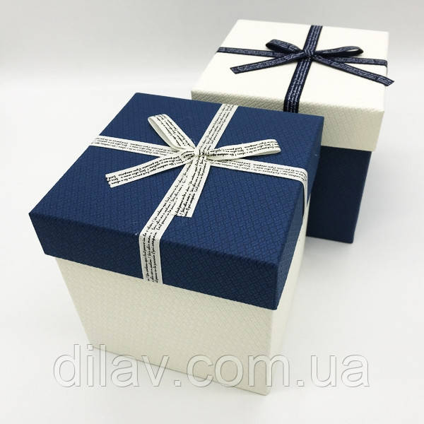 Коробка куб, паковання 2 штучки, 13*13*13