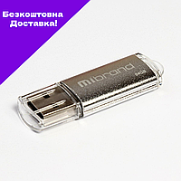 USB Флешка на 64 Гб | Флеш-накопитель Mibrand  64GB USB2.0 Cougar 6 Silver