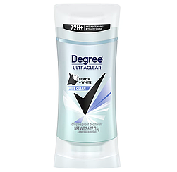 Дезодорант-антиперспирант Degree Ultraclear Pure Clean, 72 години