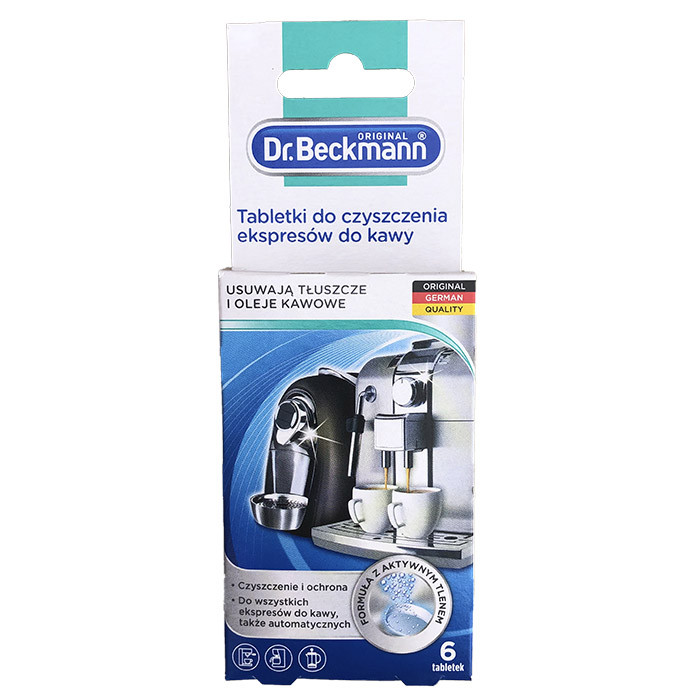 Таблетки для чищення кавомашин Dr Beckmann 6 шт
