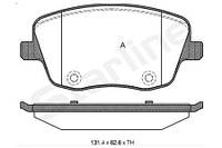 Тормозные колодки дисковые SEAT IBIZA (6L1) 1999-2015 г.