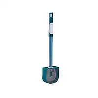 Силиконовая щетка для мытья унитаза Wenko Toilet Brush ершик с настенным держателем/емкость для моющего FRF74G