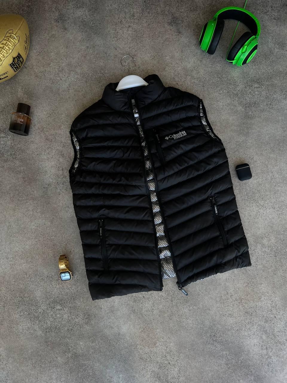 Чоловічий жилет Columbia Titanium M1652 чорний S, М, L, фото 1