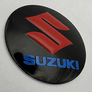 Наклейка для ковпачків із логотипом Suzuki Сузуки 60 мм