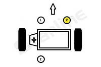 Опора двигателя / КПП CITROEN C4 / PEUGEOT 307 (3A/C) 2000-2016 г.