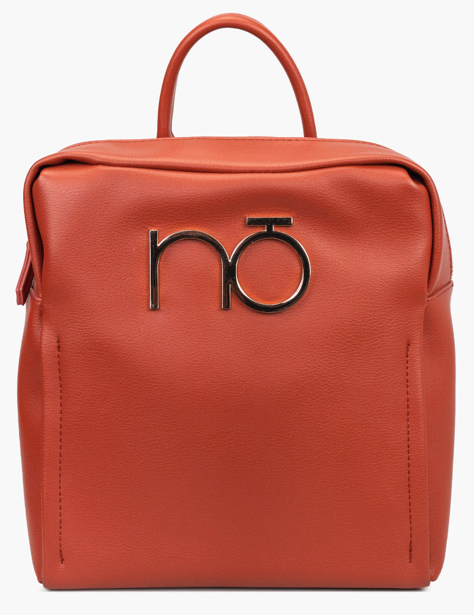 Рюкзак жіночий жовтогарячий Поліуретан Польща NOBO (модель: NBAG-H1460-C003), фото 1