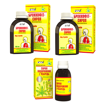 НАБІР "БРОНХОФІТ СИРОП ІЗ ПОДАРУНКОМ" Україна