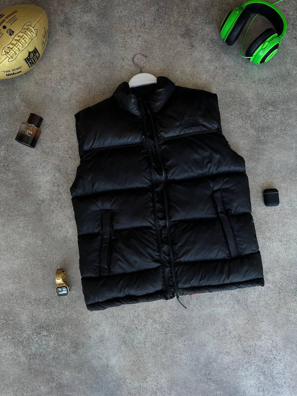 Чоловічий жилет The North Face M1655 чорний, фото 1