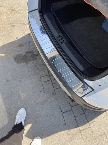 Тюнинг Ford Kuga/Escape 2013-2019 гг. Накладка на задний бампер Форд ...
