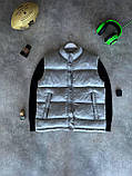 Чоловічий жилет The North Face M1657 сірий, фото 5