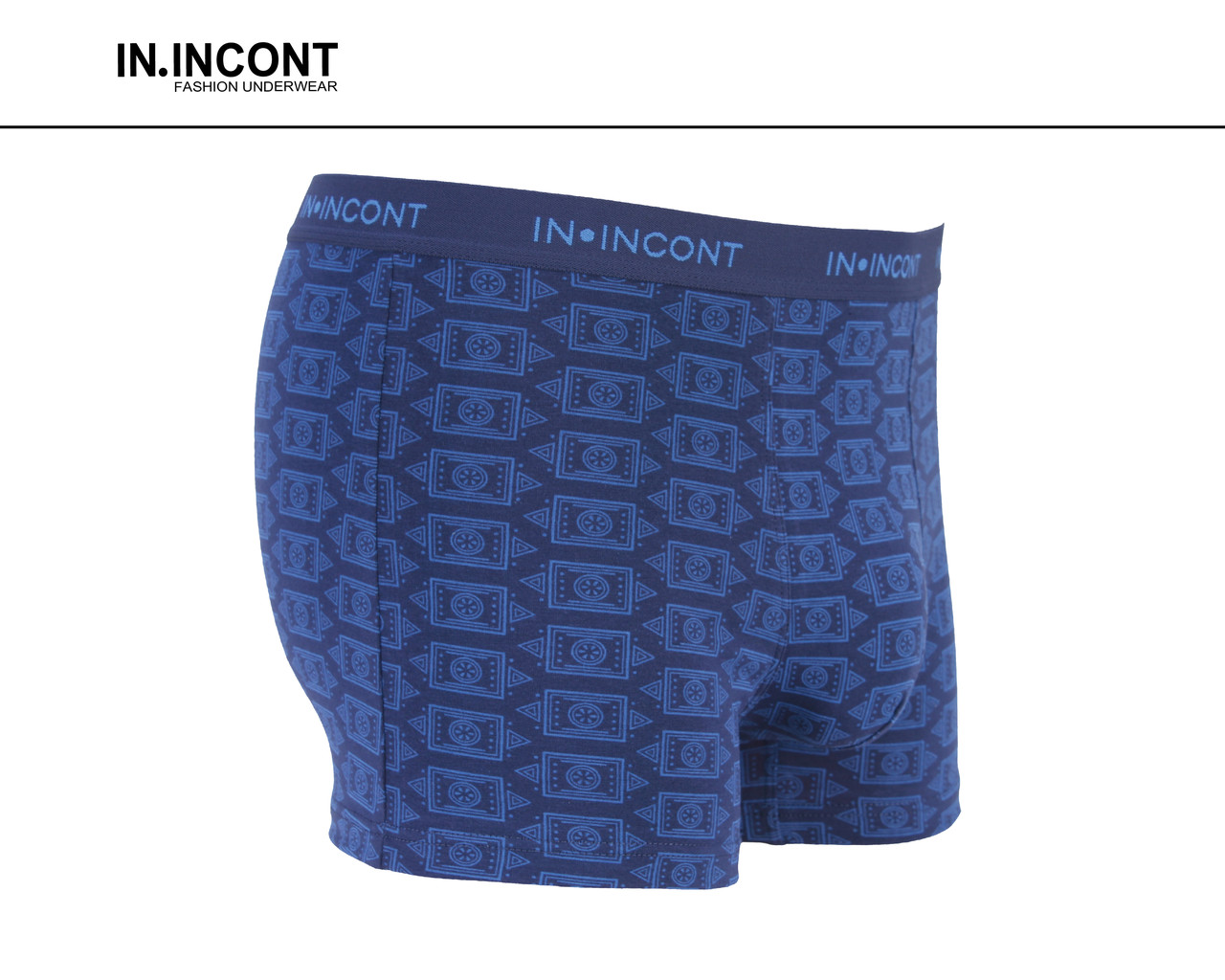 Чоловічі стрейчеві боксери бренда IN.INCONT Арт.1646