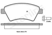 Тормозные колодки дисковые RENAULT SCENIC (JM0/1_) 1997-2012 г.