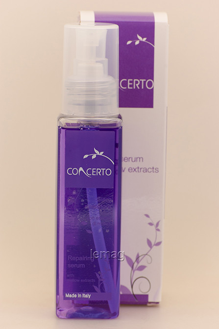 Concerto Відновлююча сироватка для кінчиків волосся з екстрактом мальви Repairing Serum, 100 мл, фото 1