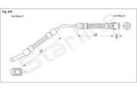 Тормозной шланг BMW X5 (E53) 2000-2006 г.