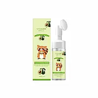 Пенка-мусс для умывания лица с экстрактом авокадо Sersanlove Avocado Moisturizing Amino Acid