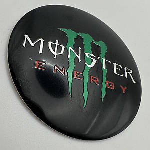 Наклейка для ковпачків із логотипом 56 мм MONSTER ENERGY