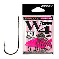 Крючок Decoy Worm4 Strong Wire 2/0, 9 шт/уп,1562.02.57