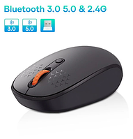 Беспроводная мышка Baseus F01B Bluetooth 3.0 / 5.0 + 2.4GHz