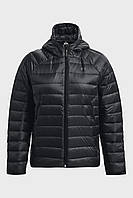 Жіночий чорний пуховик Armour Down 2.0 Jkt Under Armour ,S,M,L,XL, 1372648-001