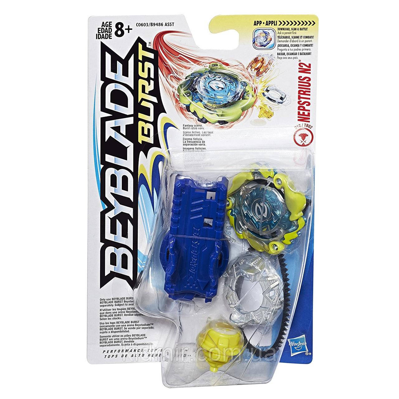 Beyblade Burst Nepstrius N2 C0603 Бейблейд Непстріус N2 з пусковим пристроєм