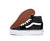 Жіночі кеди Vans SK-8 Platform Взуття Ванс високі чорно-білі на високій платформі замш текстиль демі, фото 7