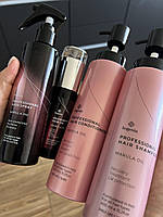 Набір із 4-х засобів з термозахистом для волосся з марулою Bogenia Professional Marula Oil