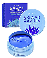 Гідрогелеві охолоджувальні патчі для очей з екстрактом агави Petitfee Agave Cooling Hydrogel Eye Mask