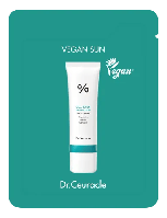 Сонцезахисний веганський крем з центелою азіатською Dr.Ceuracle Cica Regen Vegan Sun SPF50+ PA++++, пробник