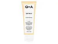 Очищувальний кремовий засіб з вівсяним молочком Q+A Oat Milk Cream Cleanser