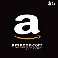 Подарочная карта Amazon Gift Card на 5$ USD (регион - US/USA)