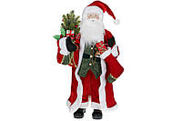 Санта Клаус с подарками мягкая игрушка под елку 90 см