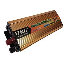 Автомобільний інвертор перетворення навантаження UKC 1500W 24V