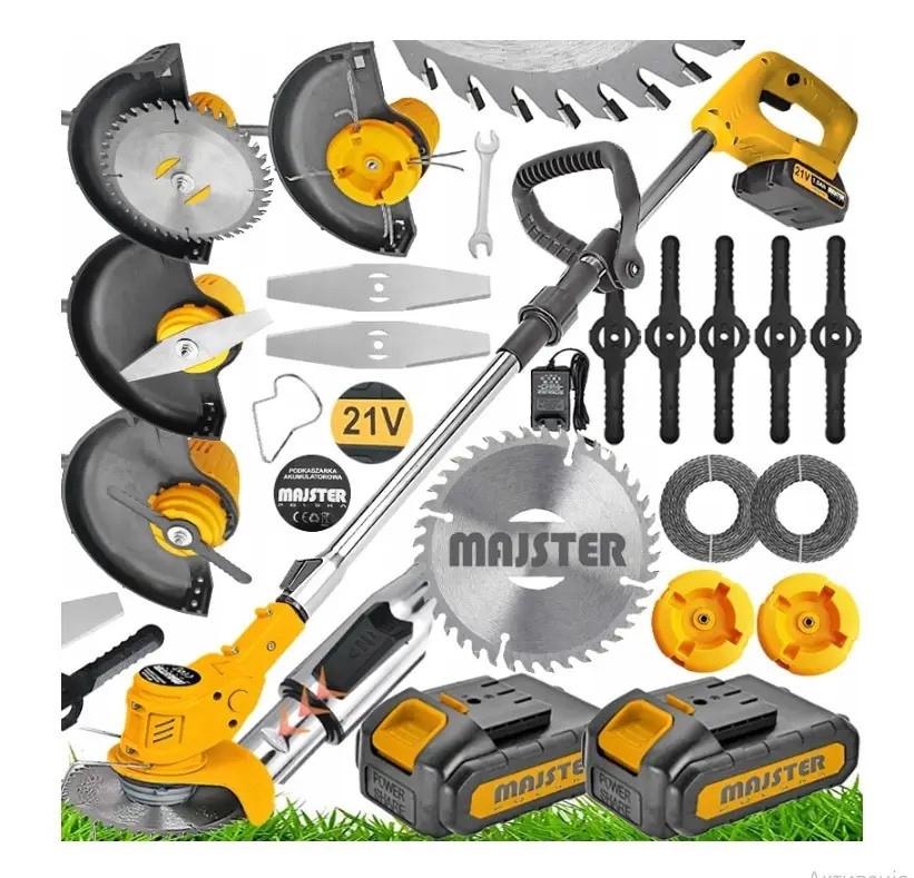 Акумуляторний тример Majster Polska MP-0410